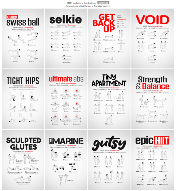 Darebee Free Training Programs (Update 2023) - Mr. Healthy & Ms. Exercise