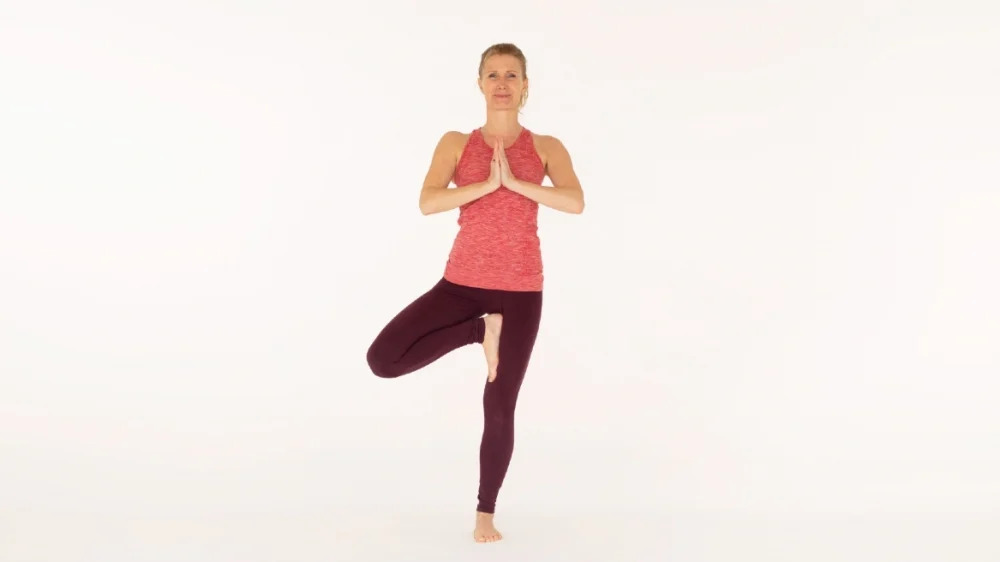 Yoga Tree Pose - online yoga practice