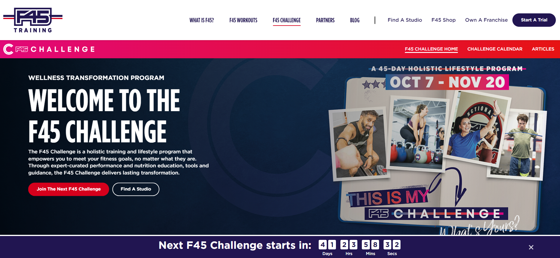 Monday Morning F45 Challenge