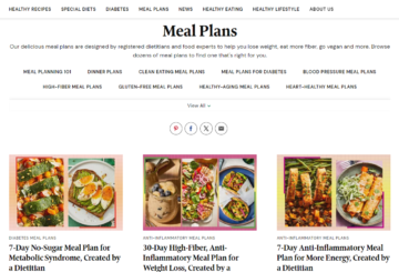 EatingWell Meal Plans - Mr. Healthy & Ms. Exercise