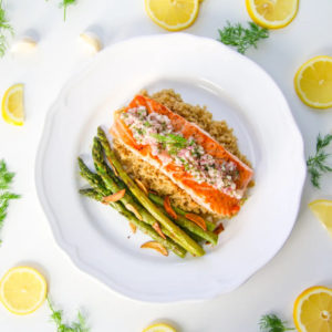 MealPro - Salmon with Quinoa and Asparagus