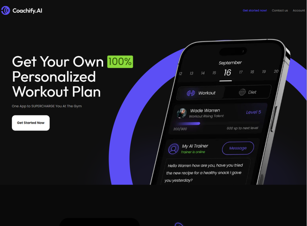 Coachify.ai, Coachify.ai review, Coachify AI, Coachify AI review, Coachify AI app curated by Mr. Healthy & Ms. Exercise